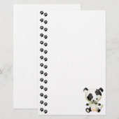 Schattig gebotteld puppy Stationery Briefpapier (Voorkant / Achterkant)