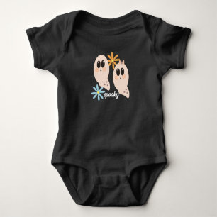 Schattig Geest Spoken Retro Groovy Bloemen Romper