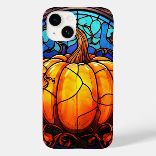 Schattig gekleurd pompoenpatroon Case-Mate iPhone case (Achterkant)