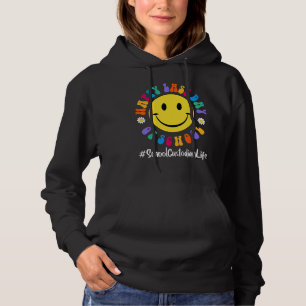 Schattig Gelukkig Laatste Dag van School Bewaarder Hoodie