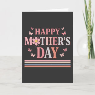 Schattig Gelukkig Moederdag Cadeau voor Moeder Ide Kaart
