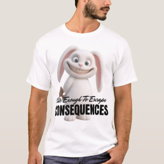 Schattig Genoeg Om Gevolgen Te Ontsnappen T-shirt
