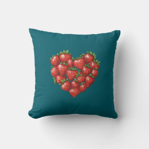 Schattig Gezellig Modern Romantisch Chic Aardbei H Kussen