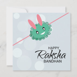 Schattig glimlachend gelukkig Raksha Bandhan