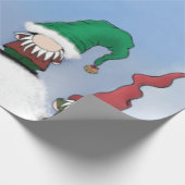 Schattig Gnome Posse Cadeaupapier (Hoek)