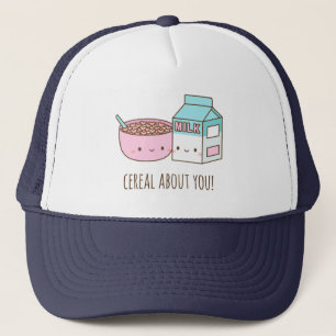 Schattig Graan Over Jou Doodle Voor Haar Trucker Pet
