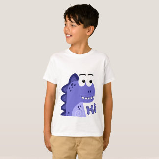 Schattig Grappig Klein Dino T-shirt