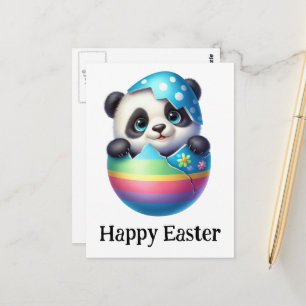 Schattig Grappig Schattige Pasen Baby Panda Briefkaart