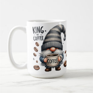 SCHATTIG GRIJS GNOME SCHATTIGE KOFFIE GEZEGDE KOFFIEMOK