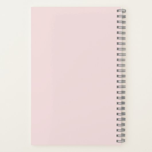 Schattig grillig bruin pony script naam paard notitieboek (Achterkant)