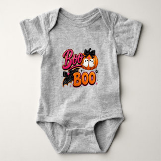Schattig Halloween Boo Boo Romper