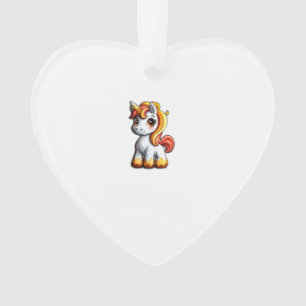 Schattig Halloween Eenhoorn Snoep Mais Hoorn Magis Ornament