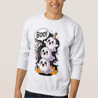 Schattig Halloween Geest Boo Trui
