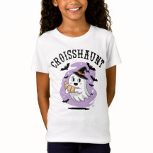 Schattig Halloween Geestkroissant Spoken