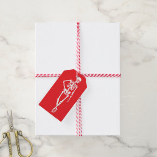Schattig Halloween Griezelig Ontwerp Cadeaulabel