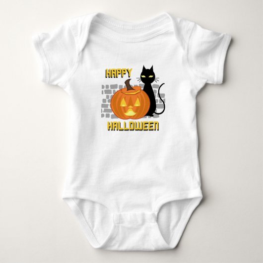 Schattig Halloween Romper (Voorkant)