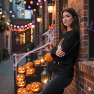 Schattig Halloween-spookje Trui