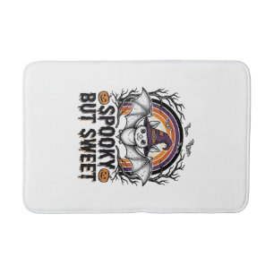 Schattig Halloween Vleermuis Vintage Gravure Spelo Badmat