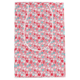 Schattig Hart Gift Bag Medium Cadeauzakje