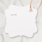 Schattig hartpatroon Modern Valentijn Groen Bedankjes Labels (Achterkant)