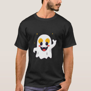 Schattig "Hé Boo!" T-shirt