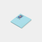 Schattig “Heb je vandaag je brein ingepakt?” herse Post-it® Notes (Schuin)