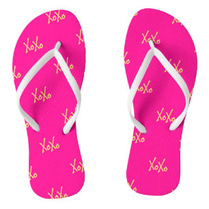 Schattig Heet Roze XOXO Teenslippers