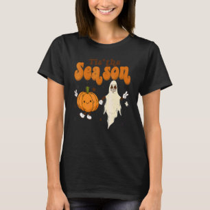 Schattig Herfst 'Tis Het Seizoen Halloween Geest P T-shirt