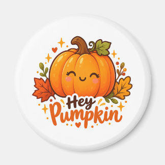 Schattig Hey Pumpkin Herfst Halloween Magneet