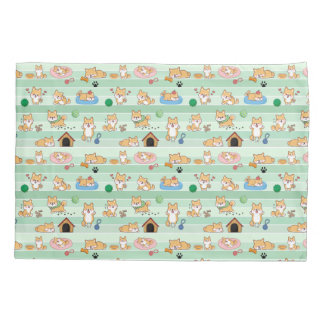 schattig hond spelen springen slapen kussensloop