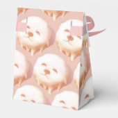 Schattig hondengezicht donut bedankdoosjes (Achterkant)