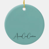 Schattig Huksy Ornament (Achterkant)