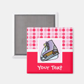 Schattig Ice Schaats Magneet (Voorkant / Achterkant)