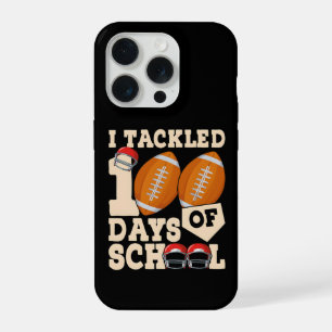 Schattig ik overwon 100 dagen schoolvoetbal kinder iPhone 15 pro hoesje