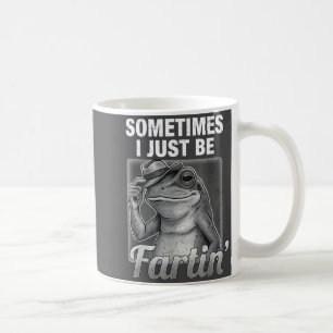 Schattig ik scheet Frog soms gewoon scheet Koffiemok