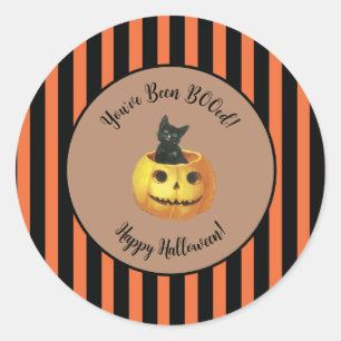 Schattig Je Bent Ge-Boe-ïd Halloween Ronde Sticker