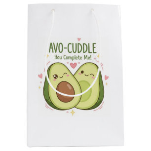 Schattig, jij maakt mij compleet Kawaii Avocado Ko Medium Cadeauzakje