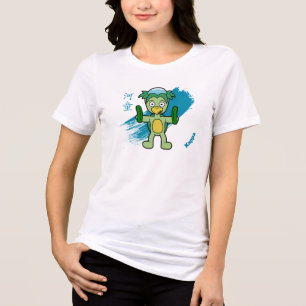 Schattig Kappa Yokai Monster Tri-Blend Shirt