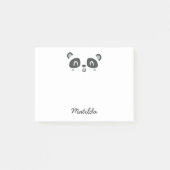 Schattig karakter panda kinderen school post-it® notes (Voorkant)