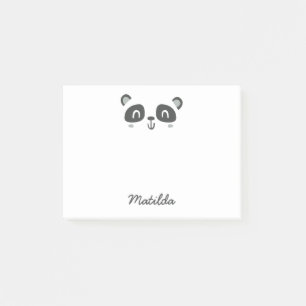 Schattig karakter panda kinderenschool post-it® notes