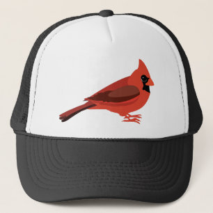 schattig kardinaal trucker pet