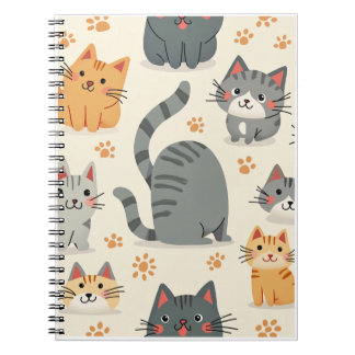 schattig kat notitieboek