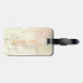 Schattig Kat op Bokeh Bagagelabel (Achterkant horizontaal)