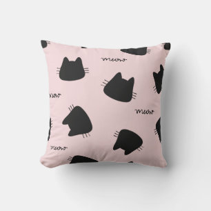 schattig kat patroon kussen