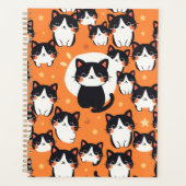 Schattig Kat Patroon Planner (Voorkant)
