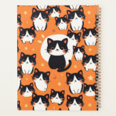 Schattig Kat Patroon Planner (Achterkant)