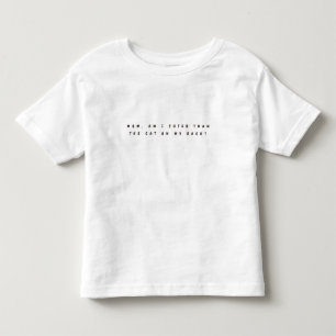 Schattig Kat Peuter Shirt