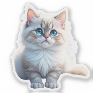 “Schattig kat sticker” Sticker