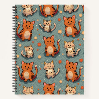 schattig kattebiljet notitieboek