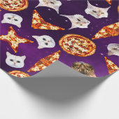 Schattig kattenpapier cadeaupapier (Hoek)